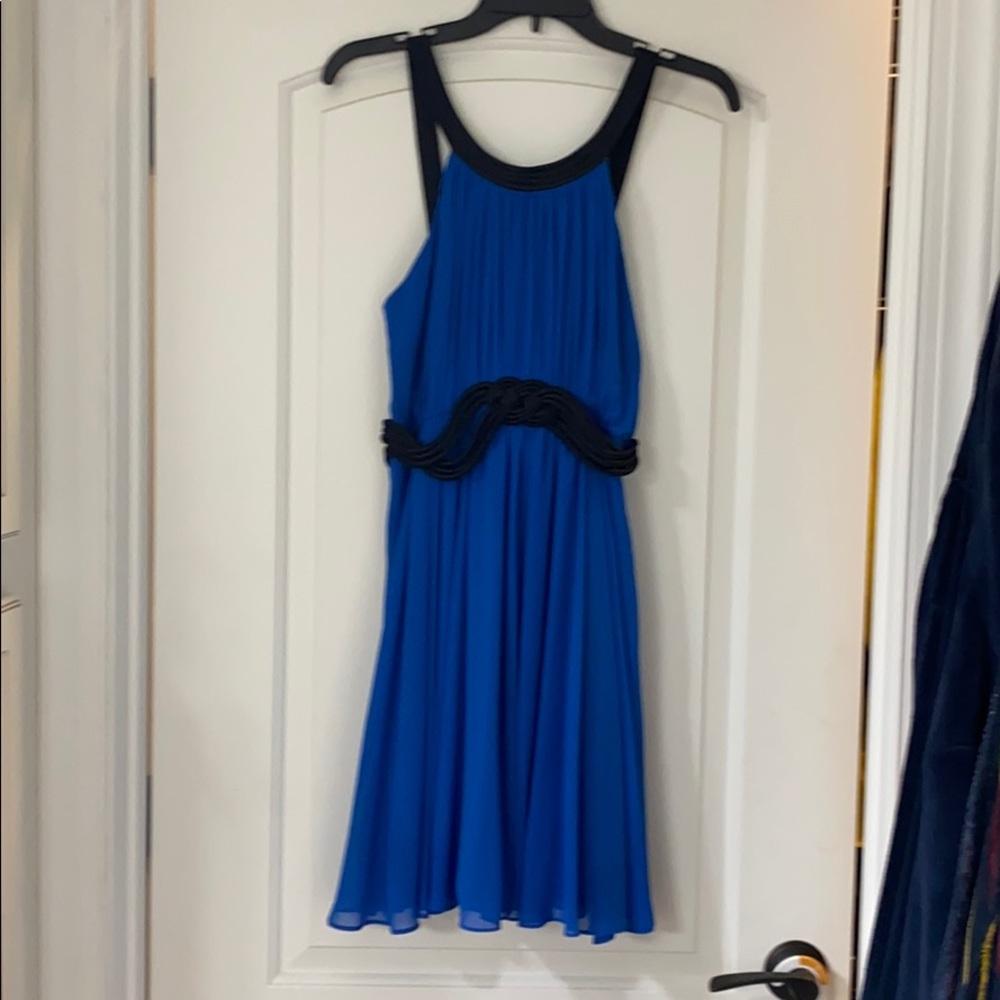 Blue/Black dress Size 4